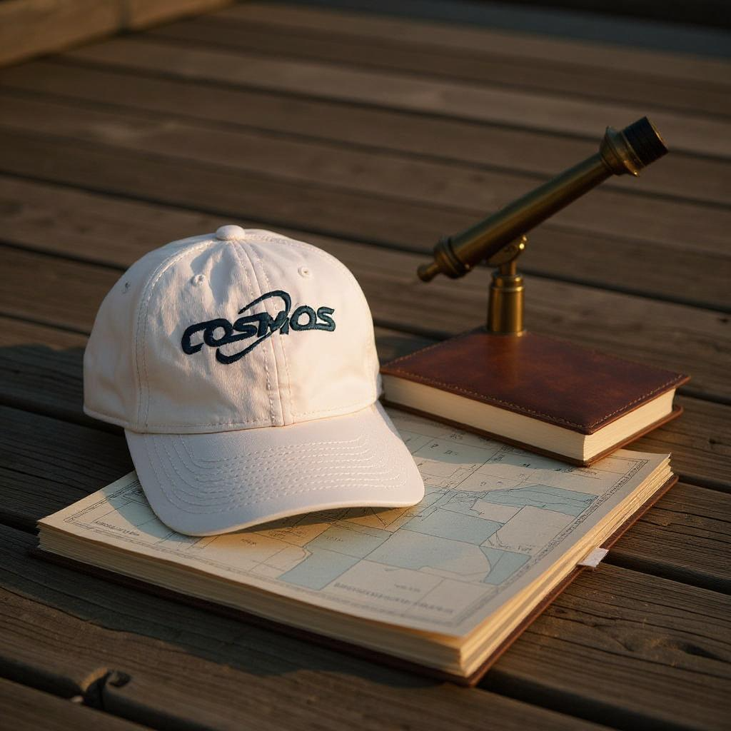 Cosmos Embroidered Hat - Dream Big