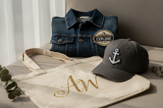 Custom embroidered items lifestyle